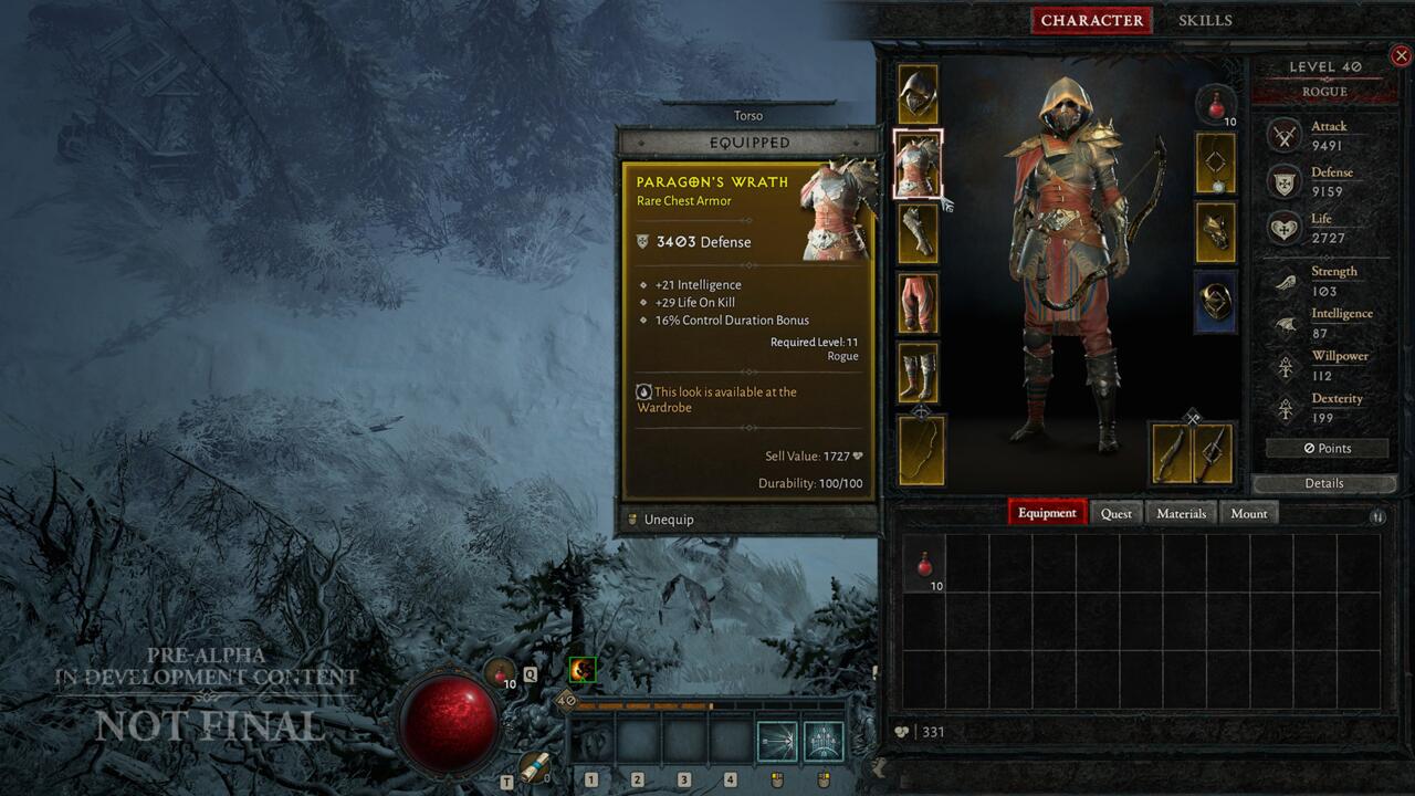 Loot and inventory management are back in force in Diablo IV.