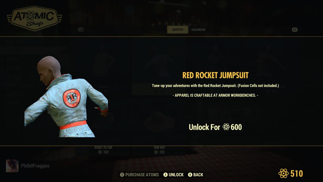 Red Rocket Suit