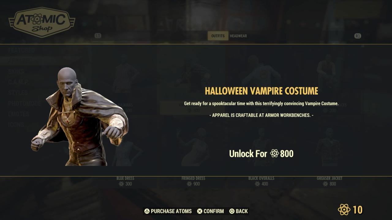 Halloween Vampire Costume