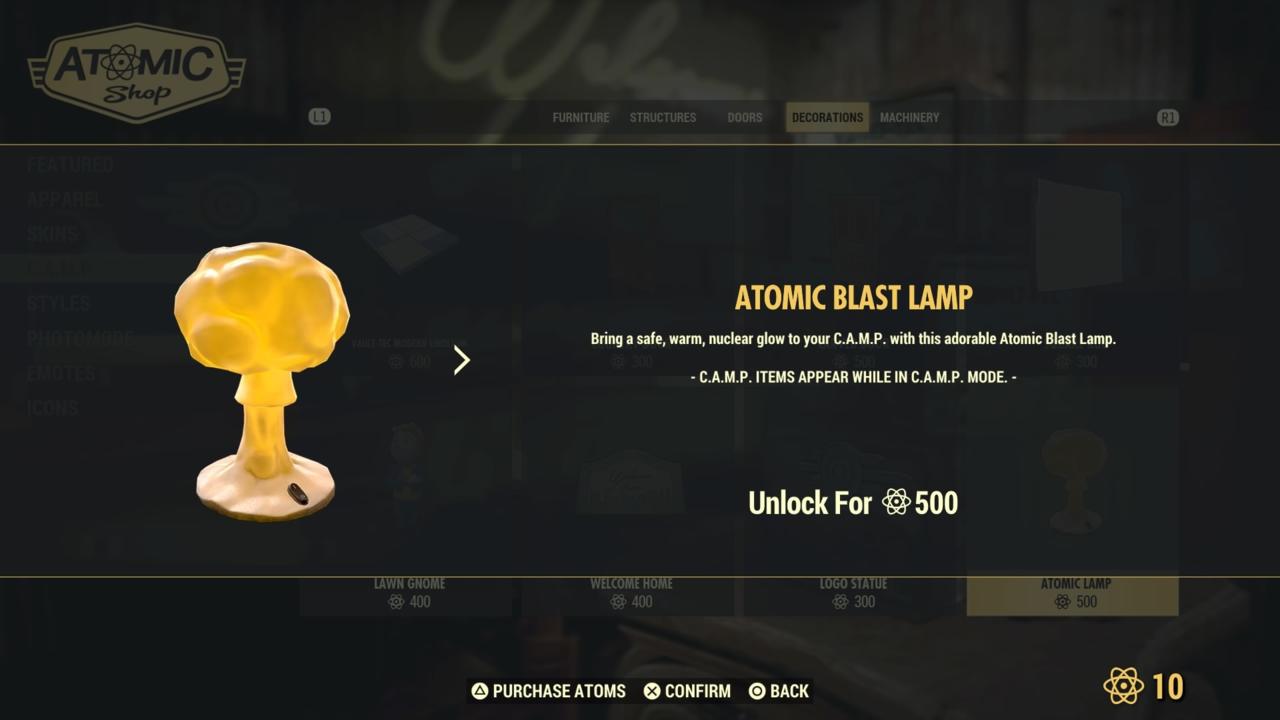 Atomic Blast Lamp