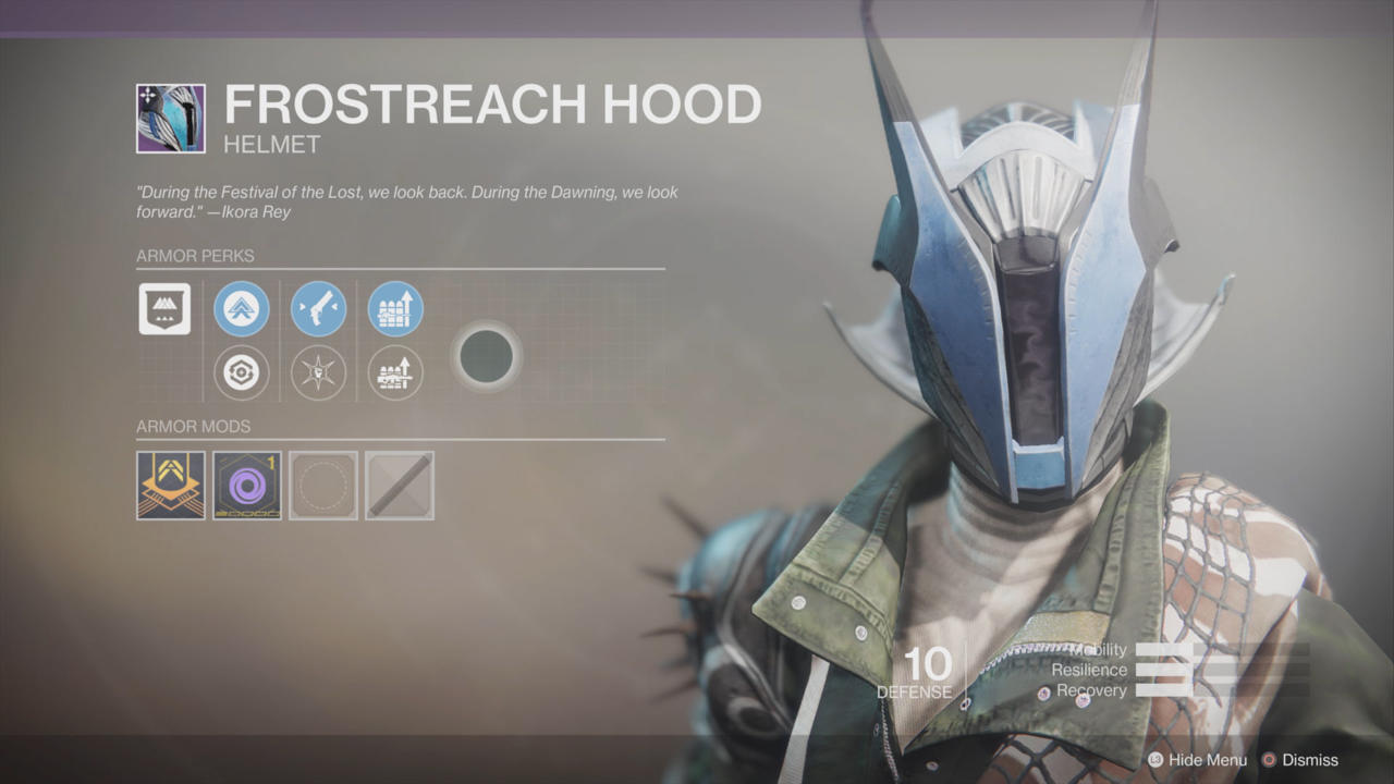 Frostreach Hood