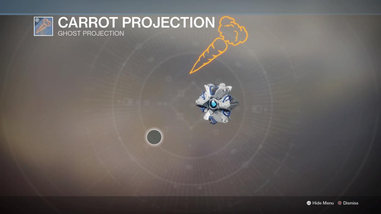 Carrot Ghost Projection