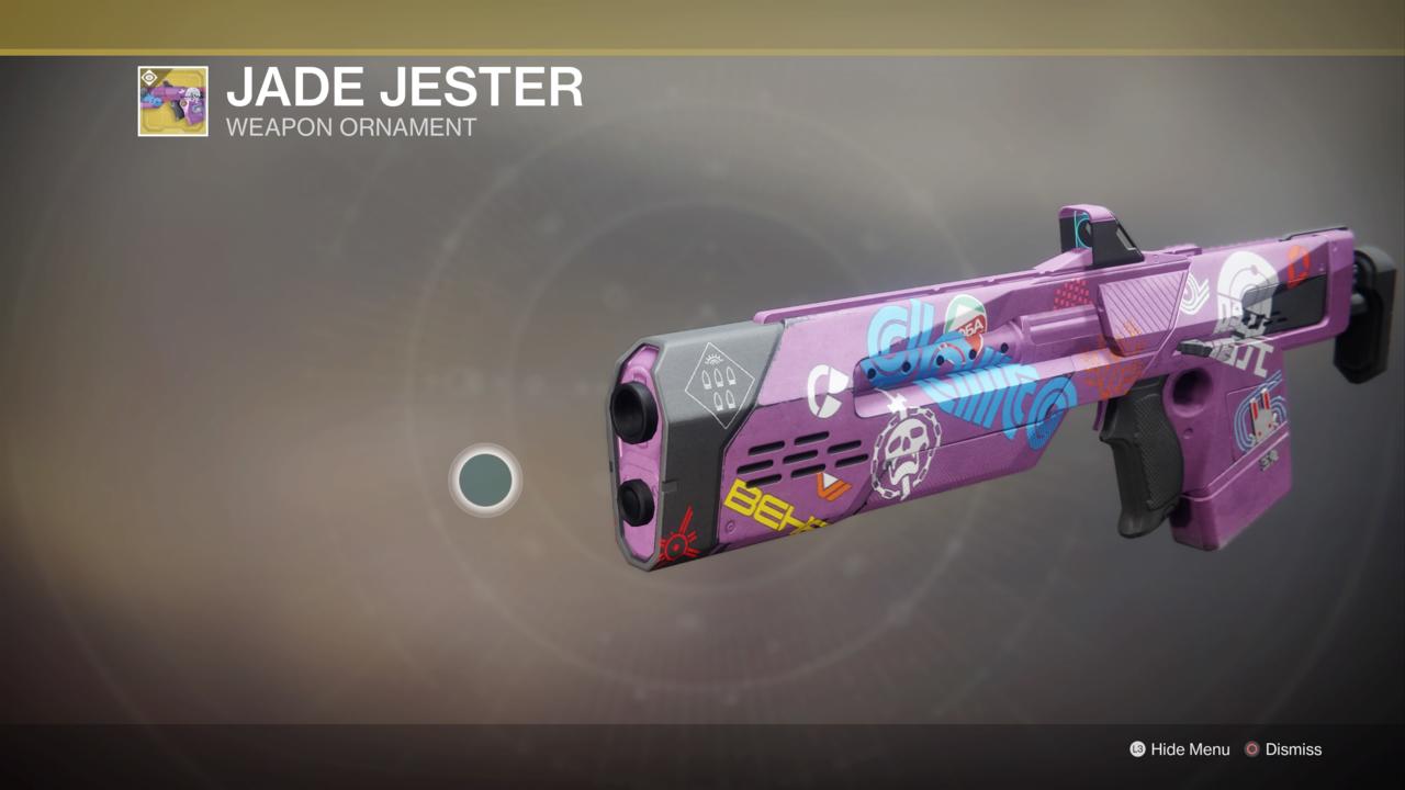 Jade Jester Ornament