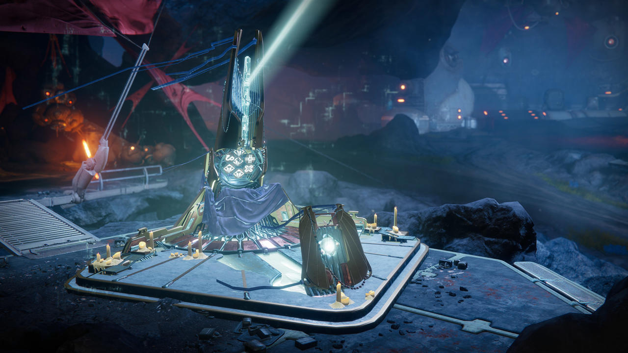 Bungie's rundown of the Season of Dawn mentions helping Osiris fix the timeline by repairing obelisks located at four different locations. This image seems to show one on the Tangled Shore.