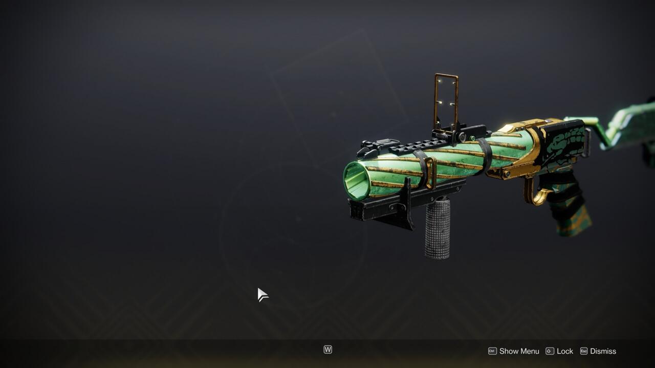 Any grenade launcher you can use to reliably kill lots of enemies in Gambit is a good choice to earn the Toxicology ornament.