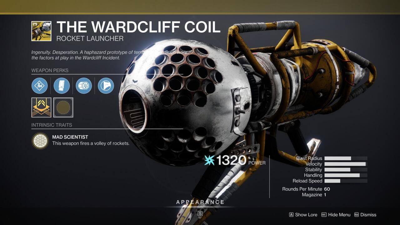 You barely have to aim with The Wardcliff Coil, which makes it great for scratching off Guardians in the Crucible.