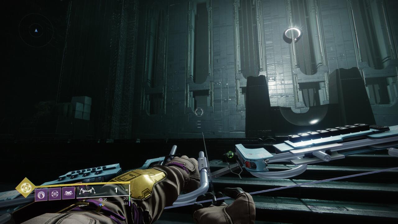  Jump through this window to find a hidden room where you can input a code to unlock the Shattered Suns lore book, explaining the backstory of Rhulk.