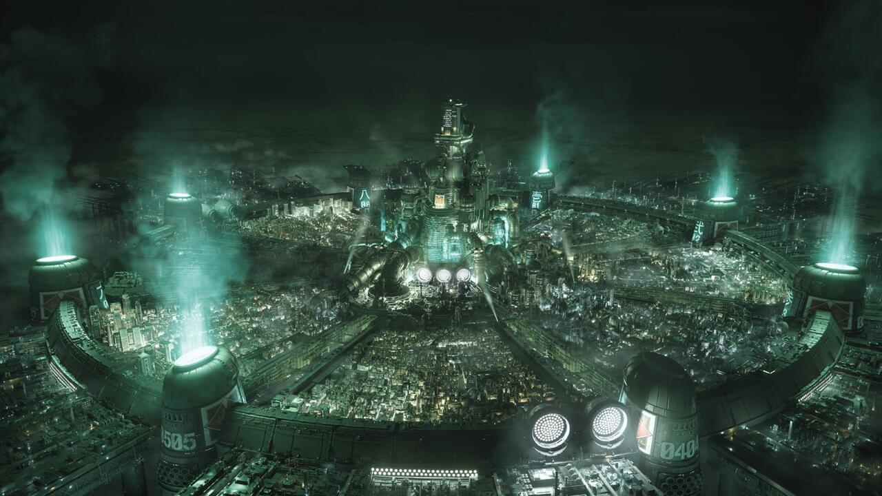 The massive energy and industrial power mako afforded Shinra allowed it to build the hyper-modern city of Midgar.