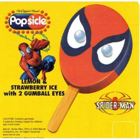 Spider-Man popsicles