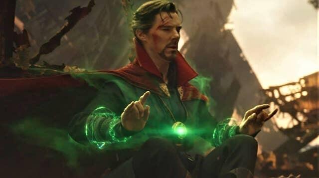 12. Dr. Strange being cryptic at the worst possible moment