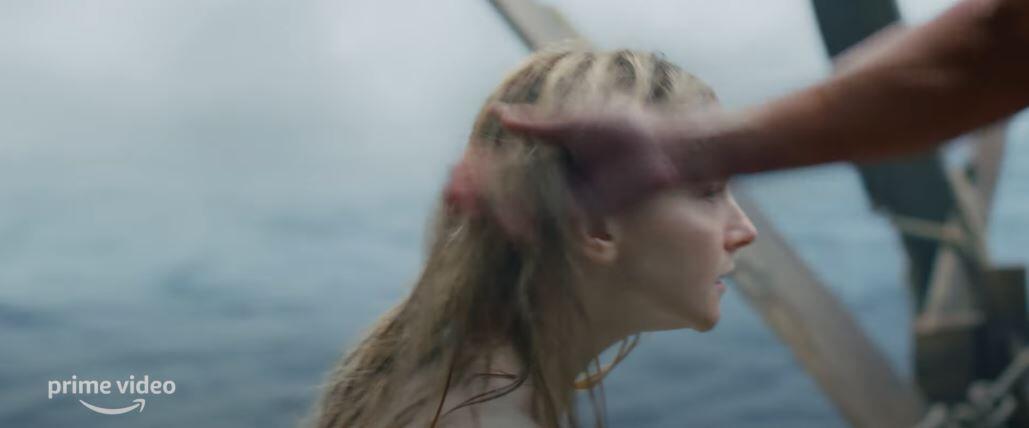 16.) Galadriel being rescued from the ocean