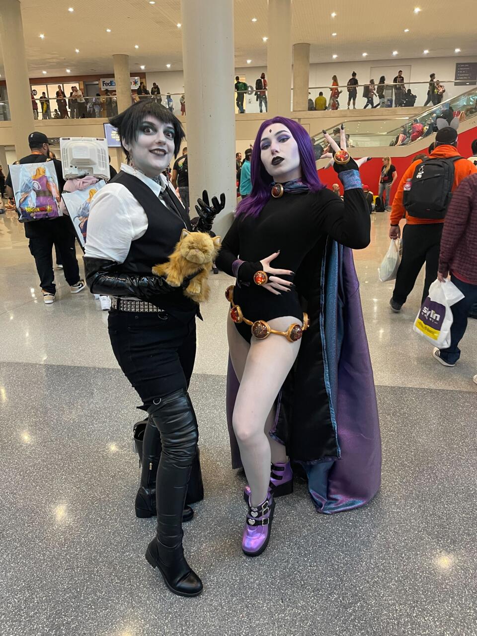 Klarion the Witch Boy and Raven (DC Comics)