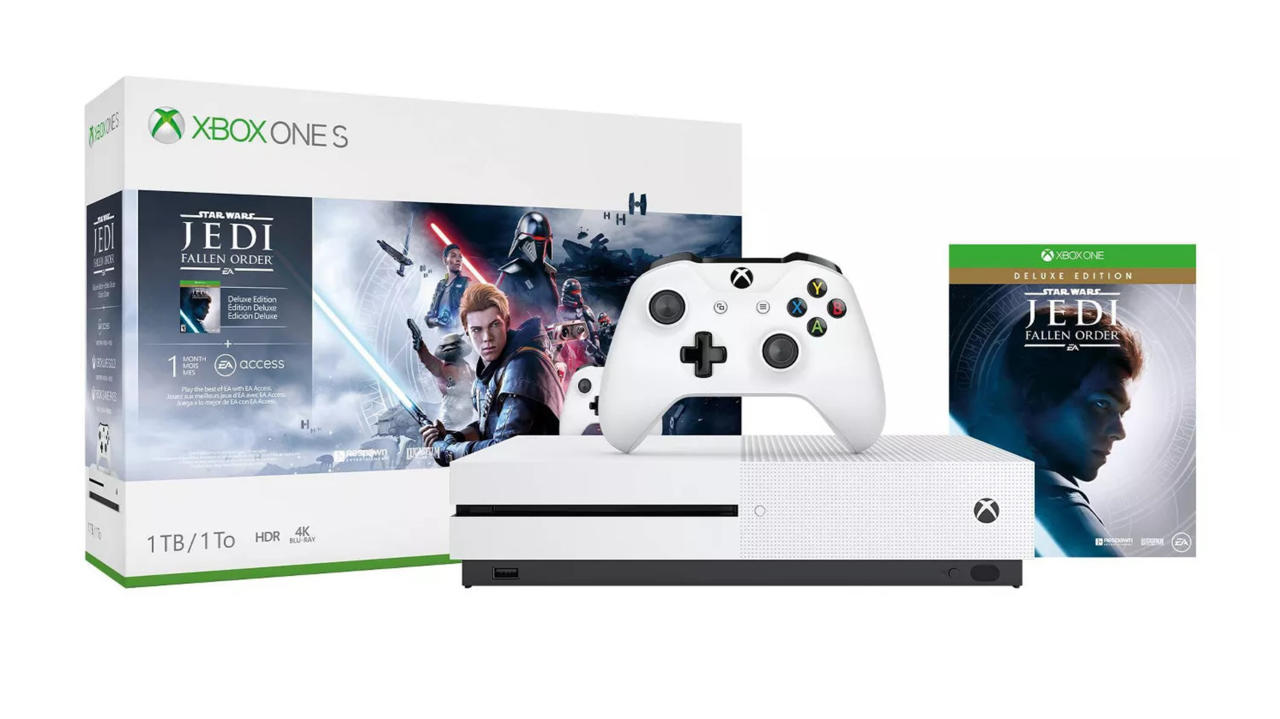 Xbox One S bundle with Star Wars Jedi: Fallen Order Deluxe Edition | $200