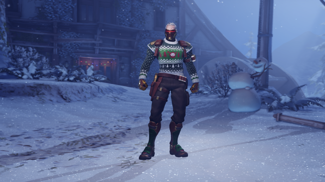 Ugly Sweater: 76 (Soldier 76)