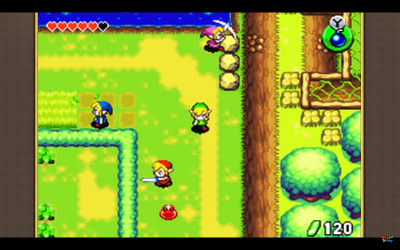 The Legend of Zelda: A Link to the Past and Four Swords (Game Boy Advance)
