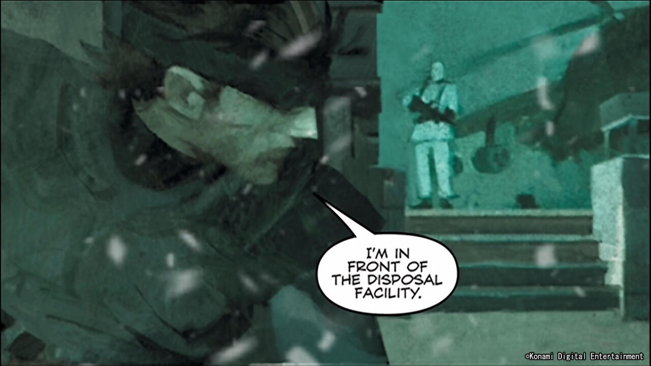 The Metal Gear Solid graphic novels have been preserved for this compilation