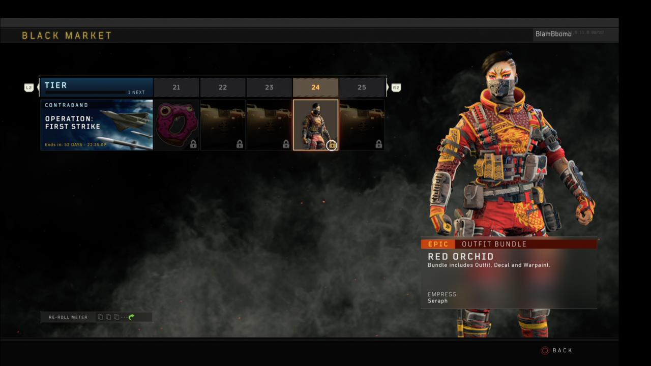 Specialist Skin - Red Orchid