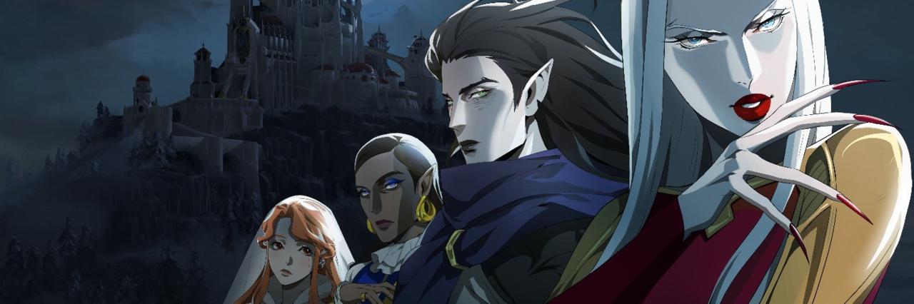Carmilla is the one on the far right--the remaining three haven't been seen in the Castlevania series as of yet.