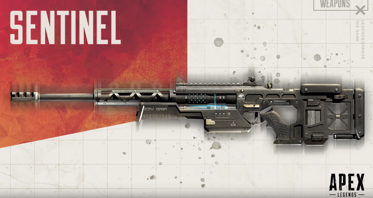 The Sentinel isn't a Titanfall or Titanfall 2 weapon, though its name may be in reference to a spaceship from the games.