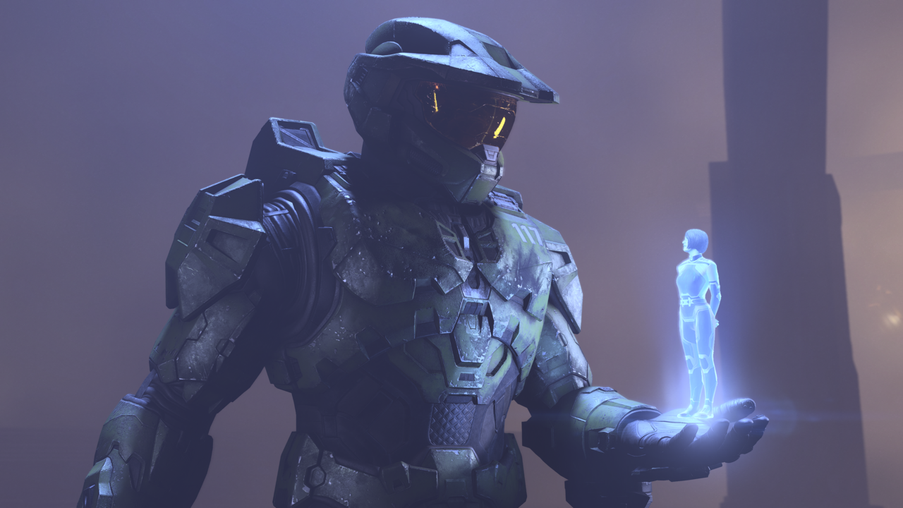 The Weapon isn't as commanding or confident as Cortana, forcing Chief to take the reigns in their partnership and be a father figure to the young AI.