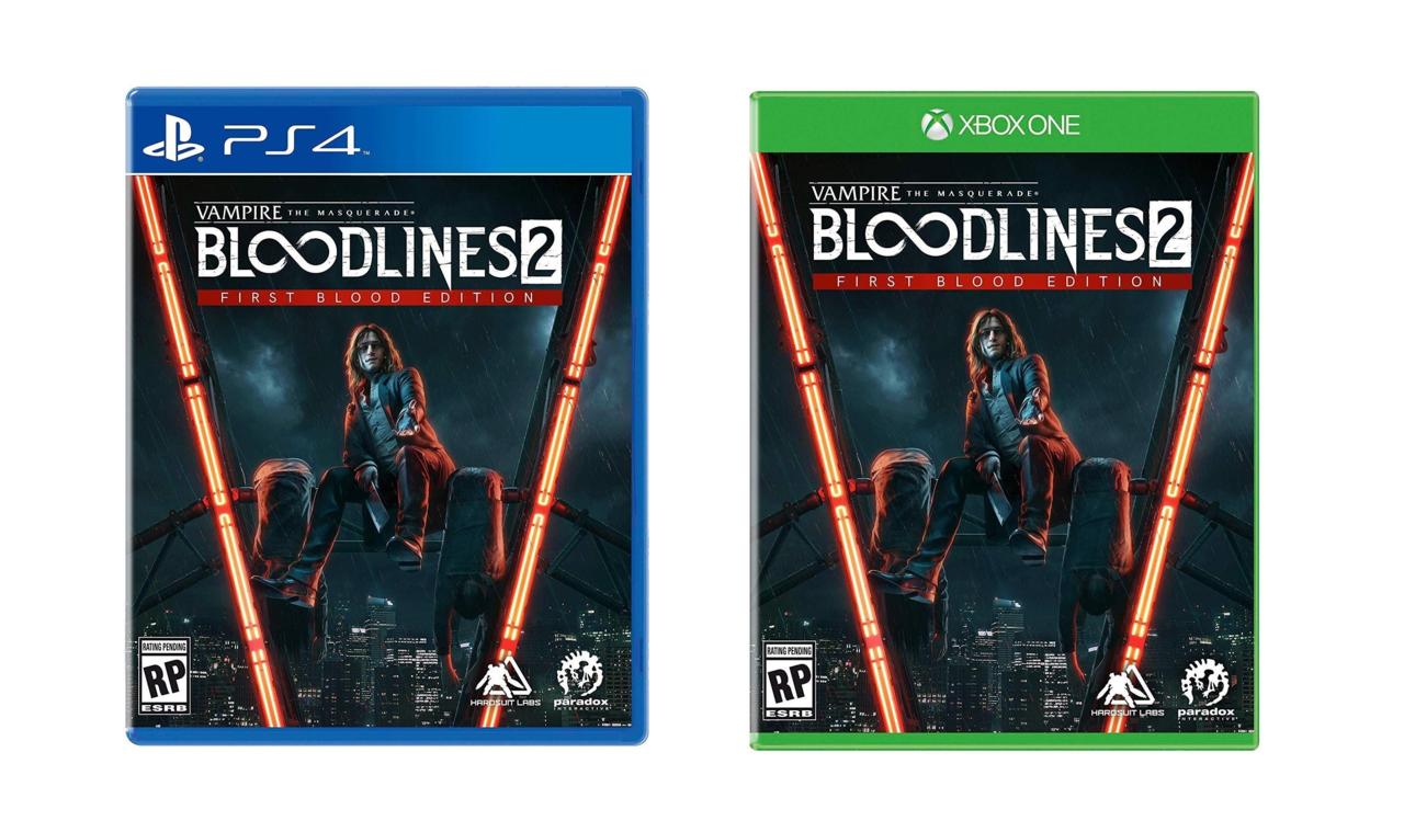 Vampire: The Masquerade - Bloodlines 2 official box art