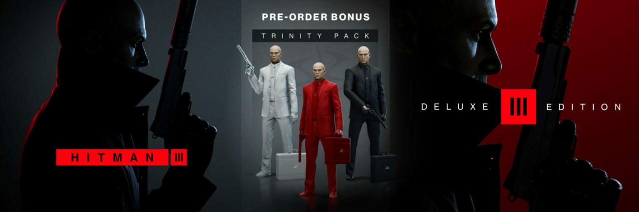 Hitman 3 Trinity Pack preorder bonus