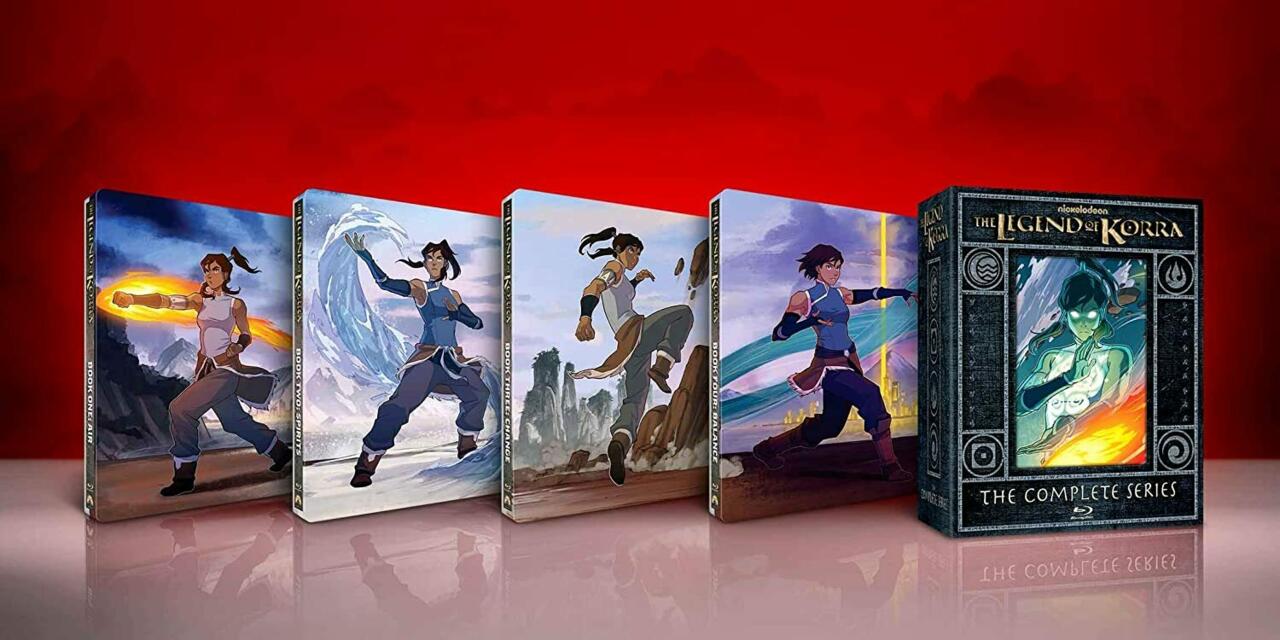 The Legend of Korra: The Complete Series - Blu-Ray Limited Edition Steelbooks