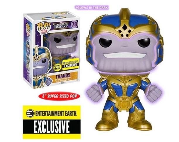Guardians of the Galaxy Thanos Glow-in-the-Dark 6-Inch Pop