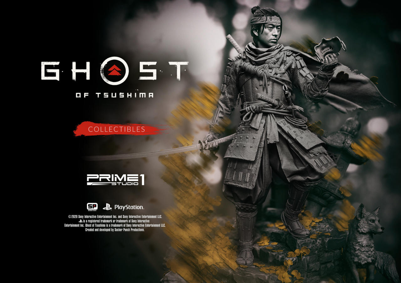 Prime 1 Studio Ghost of Tsushima statue