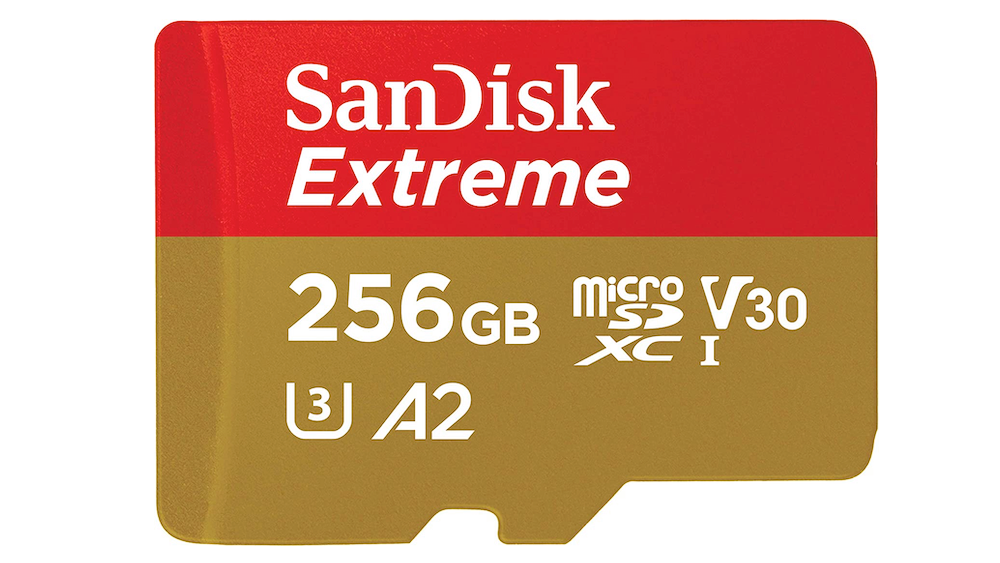 SanDisk Extreme microSD cards