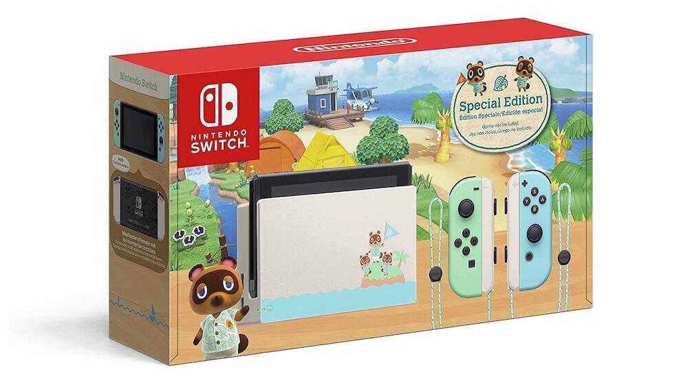 Animal Crossing: New Horizons Nintendo Switch Console + Headset