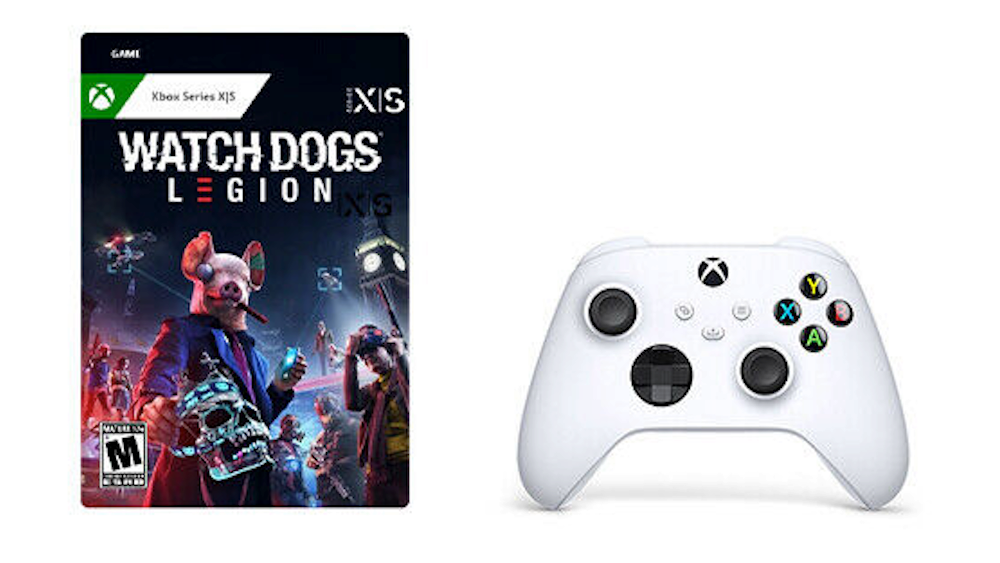 Xbox Wireless Controller + Watch Dogs: Legion