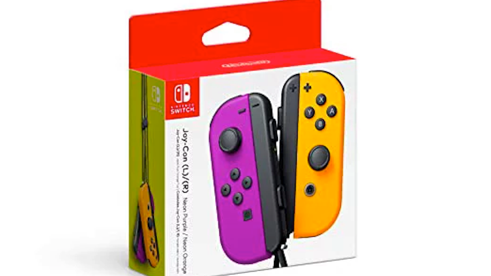 Nintendo Switch Joy-Con Neon Purple/Orange