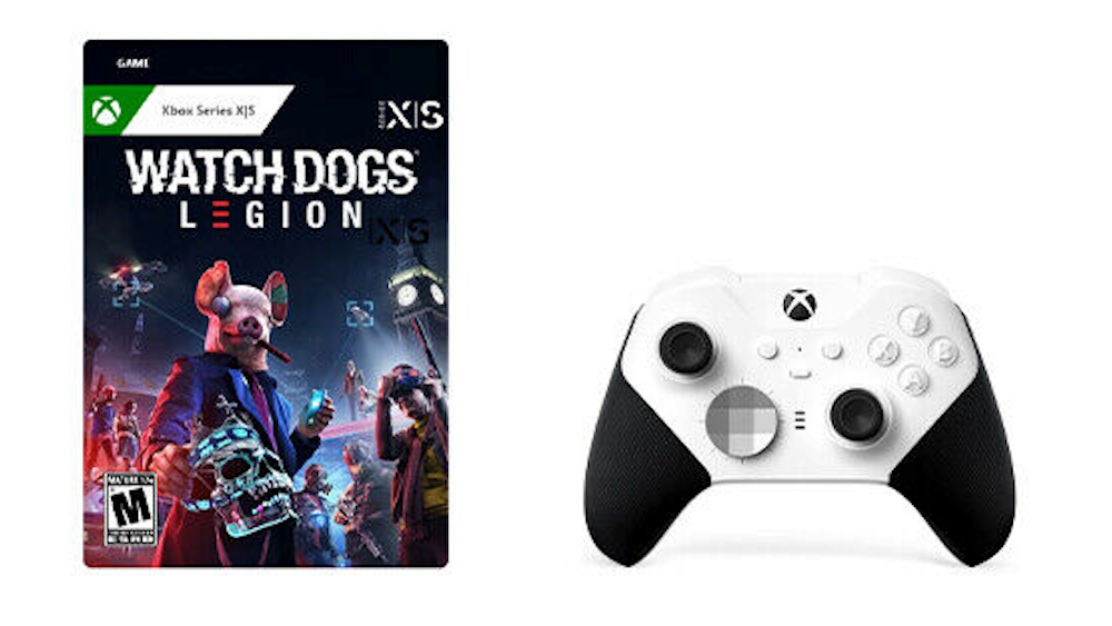 Xbox Elite Series 2 Core Controller + Watch Dogs: Legion