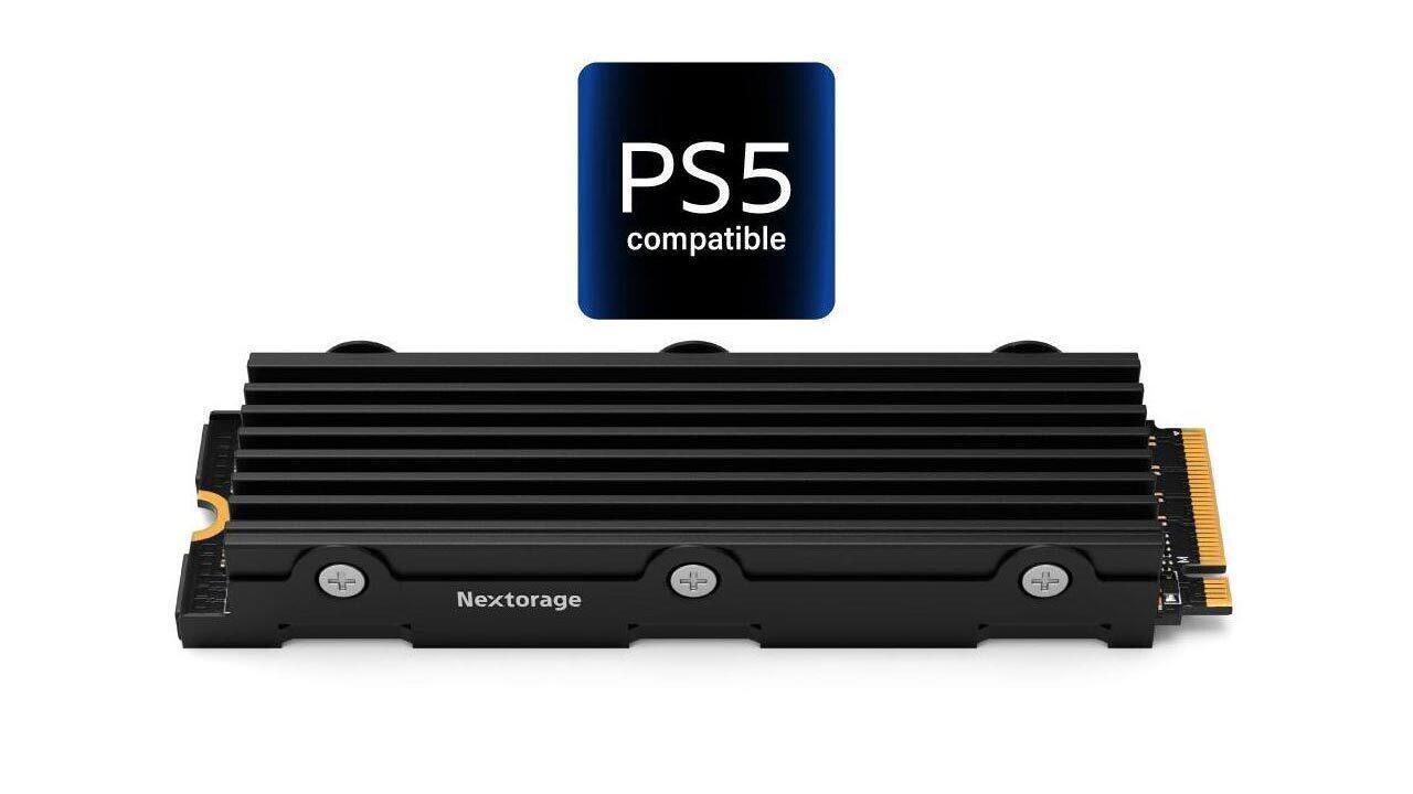 Nextorage PS5 SSD with heatsink