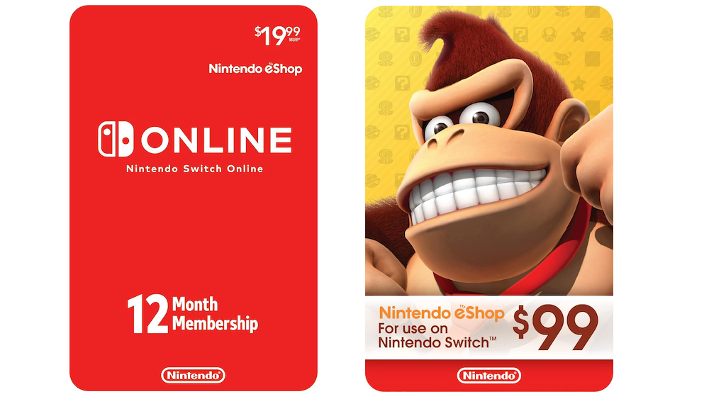 Save 10% on eShop gift cards and Switch Online