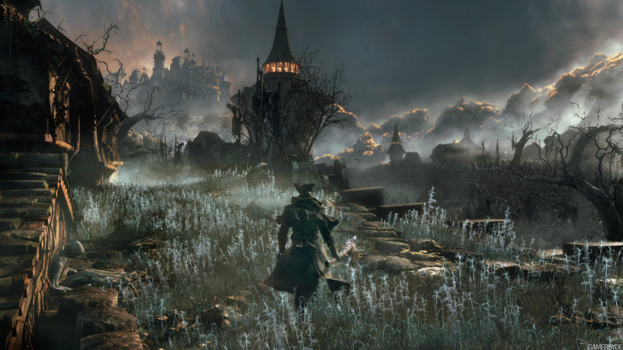 Bloodborne has some of the best video game art of the 2010s, but the frame rate leaves a lot to be desired.