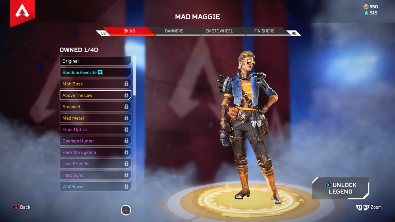 Mad Maggie's Above The Law skin
