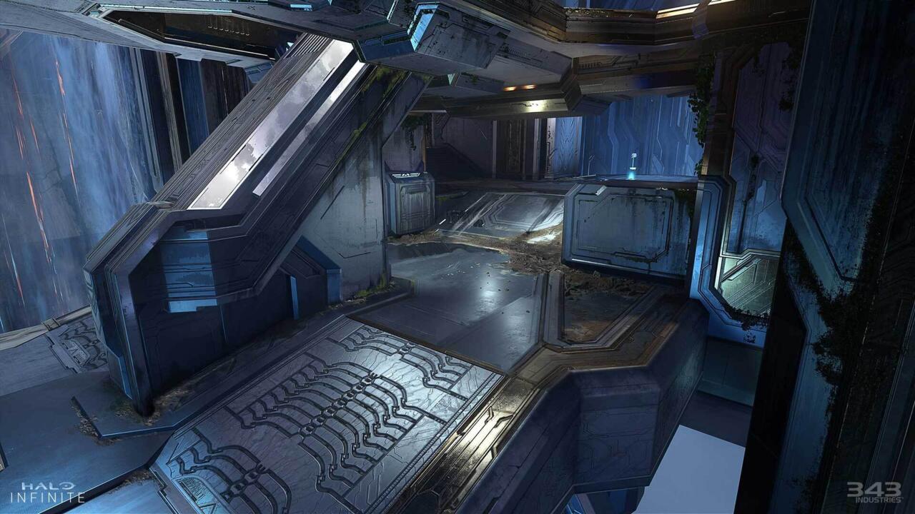 Concept art for Catalyst, the new Arena map coming in Season 2