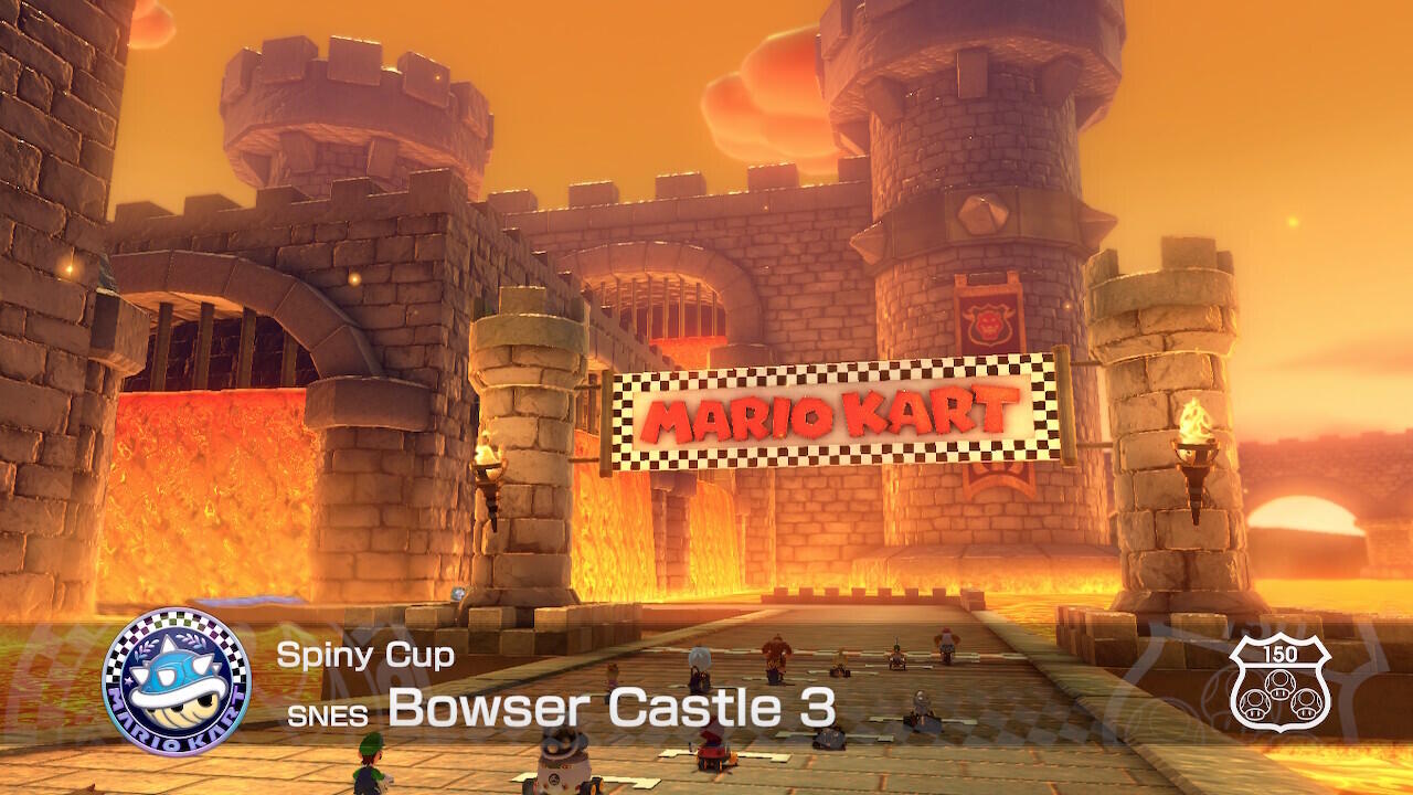 Bowser's Castle 3 - SNES