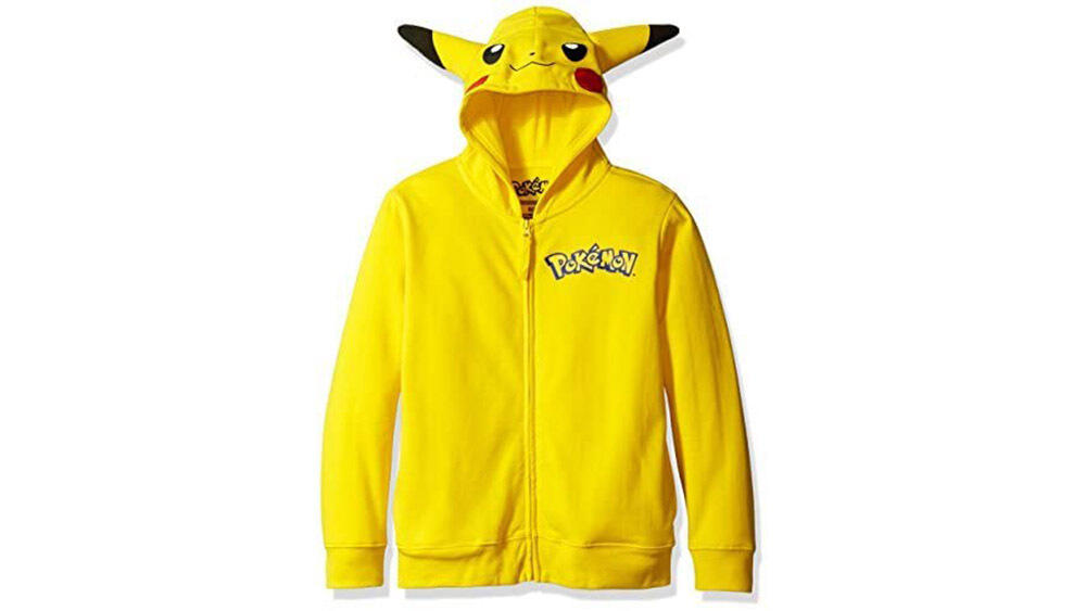 Pikachu costume hoodie