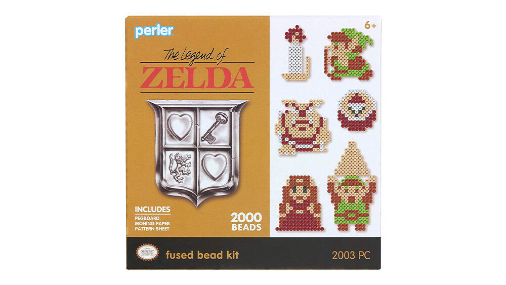 Legend of Zelda fused bead kit