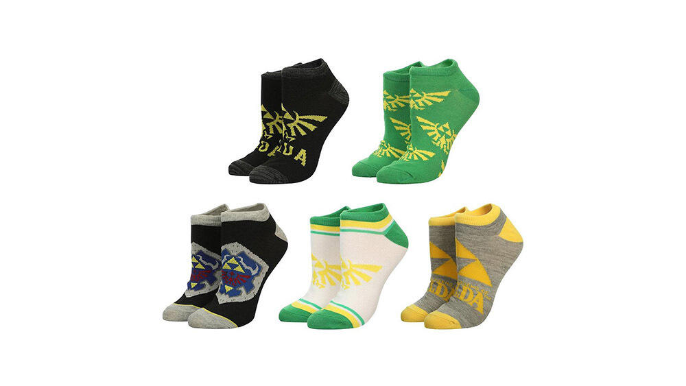 The Legend of Zelda ankle socks 5-pack