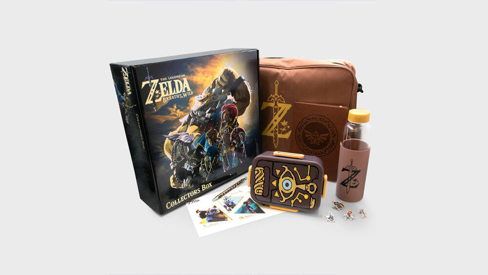 The Legend Of Zelda : Breath of the Wild collector's box