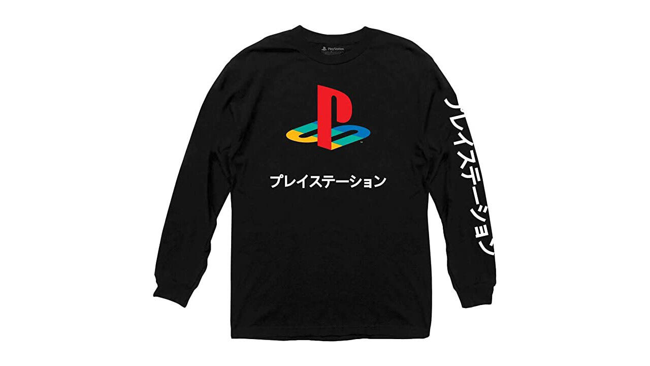 PlayStation logo long-sleeve shirt