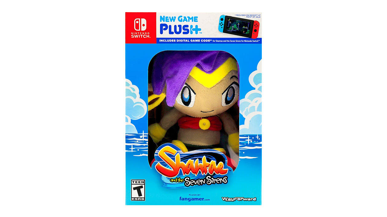 Shantae and the Seven Sirens (Plush and game code)