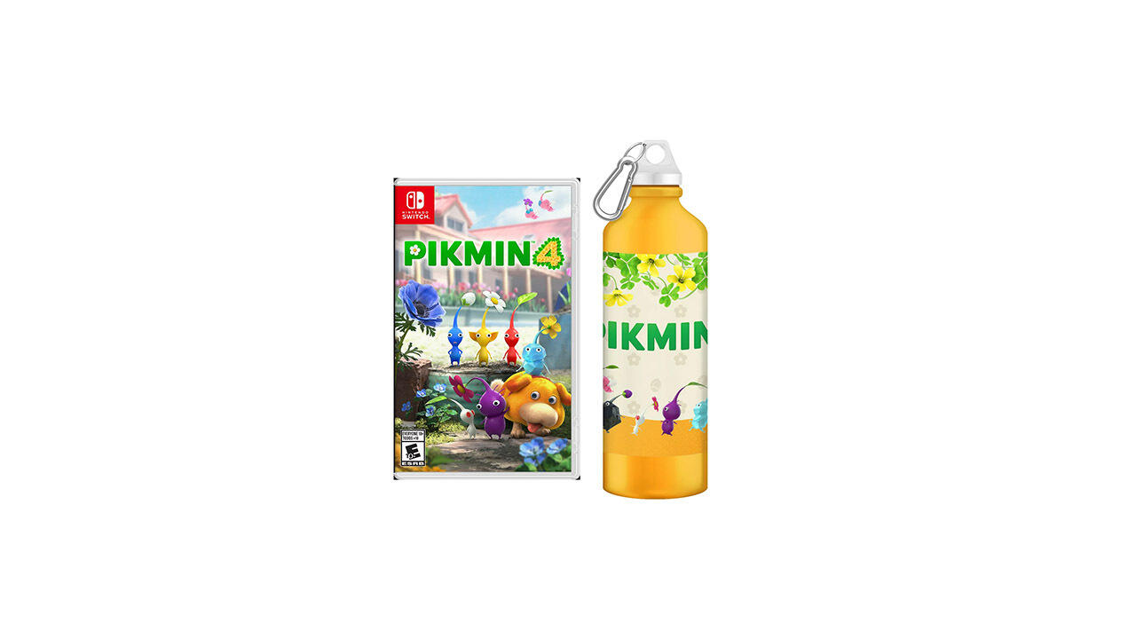 Pikmin 4 water bottle (with Walmart Pikmin 4 preorder)