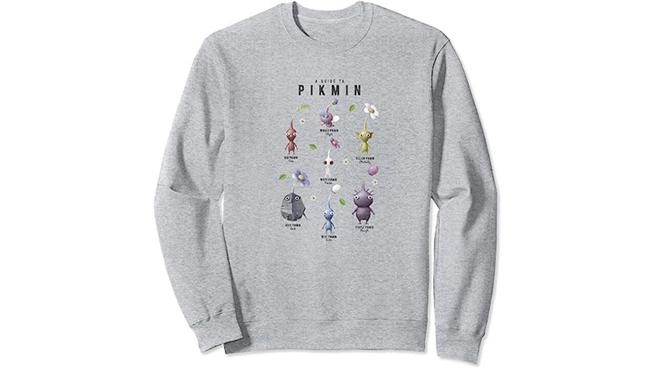 A guide to Pikmin sweatshirt