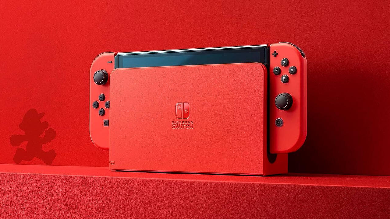 Mario Red Switch OLED