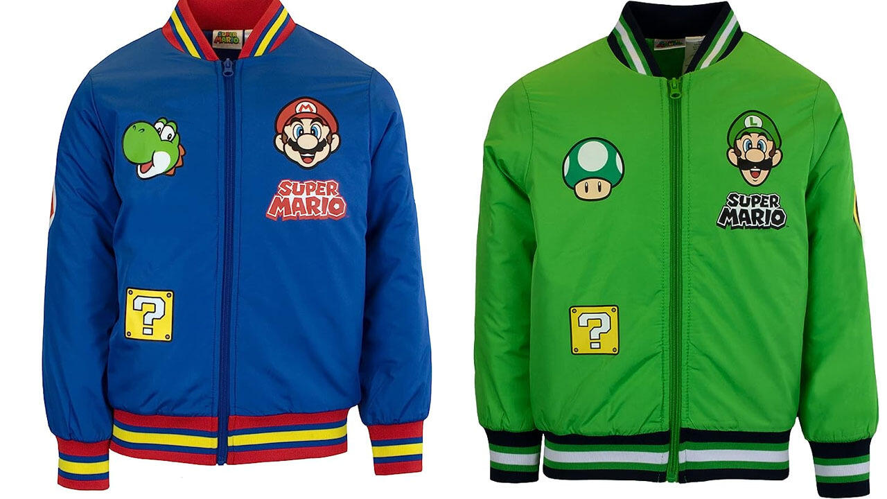 Super Mario Bomber Jackets for kids